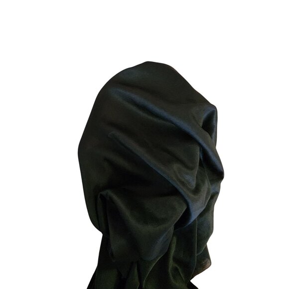 Scary Skull Face Mask With Black Hood Halloween Costume Accessory For Adults - Picture 3 of 3